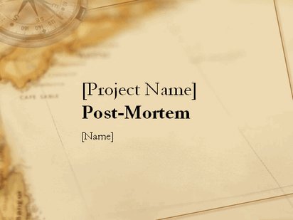 Presentation For Project Post-mortem