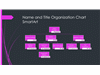 Small Business Organizational Chart (black, Pink, Widescreen)