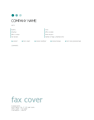 Fax Cover Sheet (dots Design)